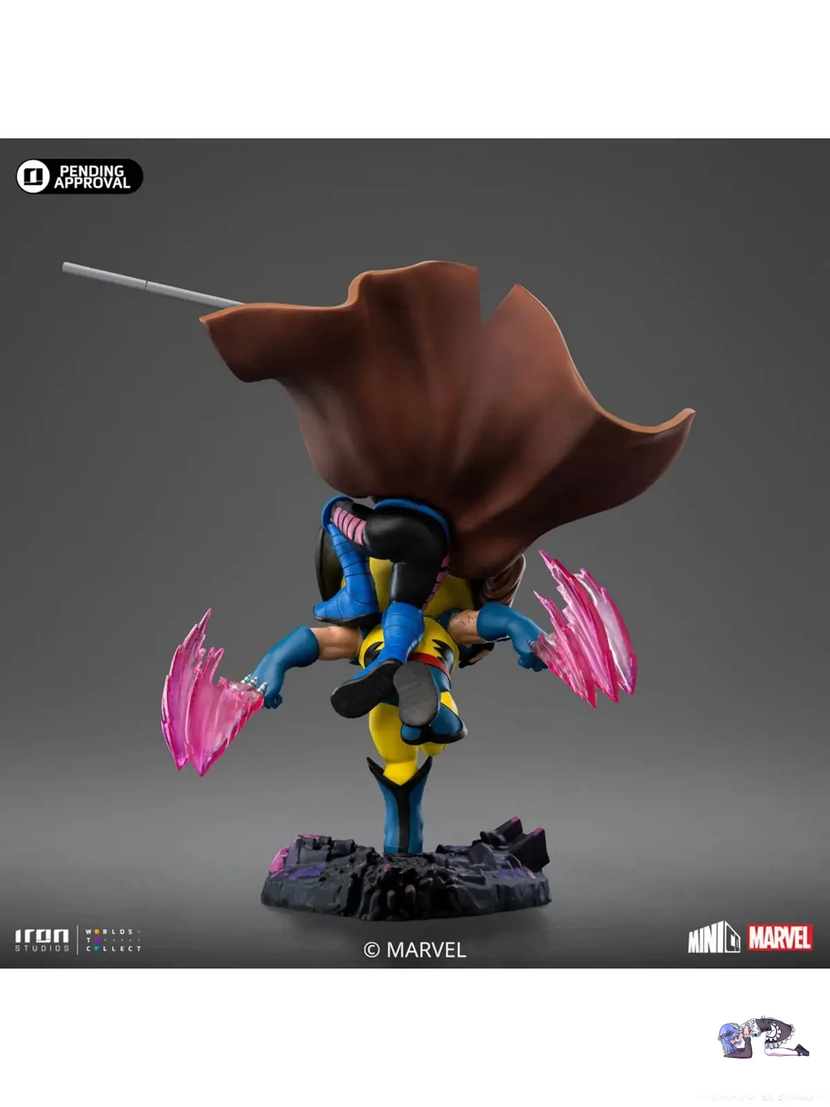 Iron Studio - Marvel MiniCo Series X-Men 97 Gambit and Wolverine