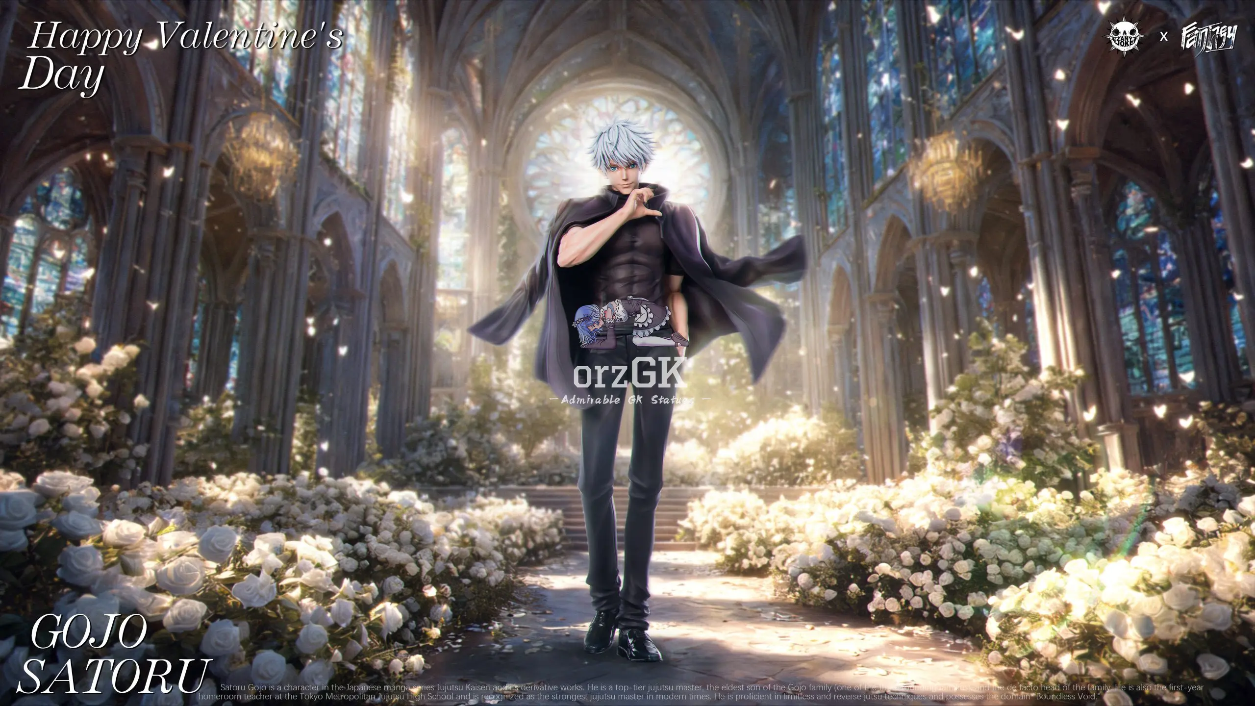 ZanyJoke X FANTASY - Valentine's Day with Satoru Gojo Jujutsu