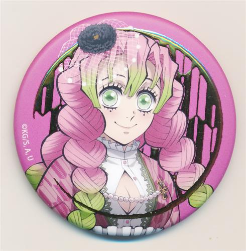 甘露寺蜜璃 鬼滅の刃 オーケストラ ジュエル加工 缶バッジ まとめ売り