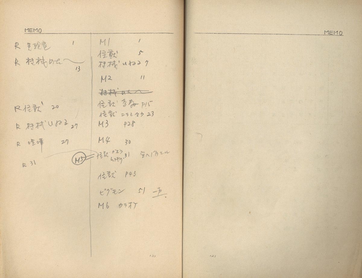 ウルトラマン前夜祭 ウルトラマン誕生 台本［制作素材］