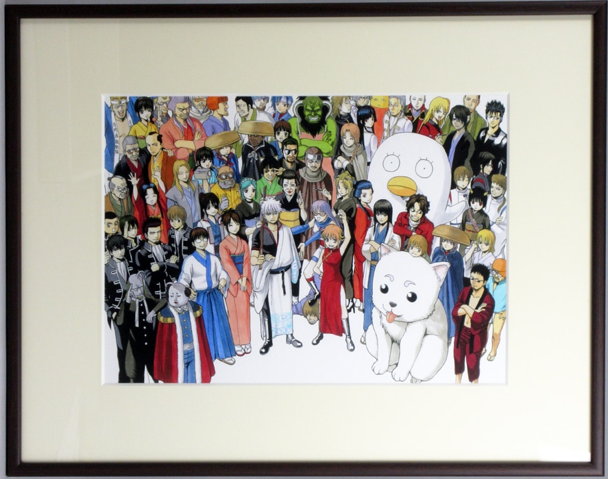 空知英秋 カラー複製イラスト「銀魂」