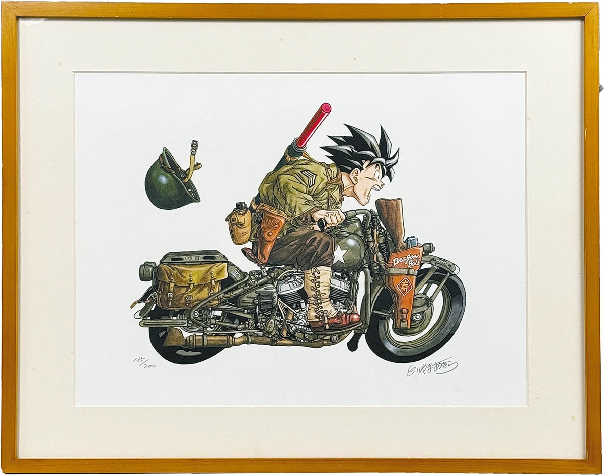 大量 ズッシリ SALE 鳥山明氏 ダイカットビジュアルボード シール 150