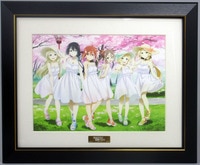 ひかわきょうこ 直筆サイン入りカラー複製イラスト「彼方から」