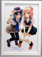 えびはら武司 直筆サイン入りカラー複製イラスト まいっちんぐマチコ先生