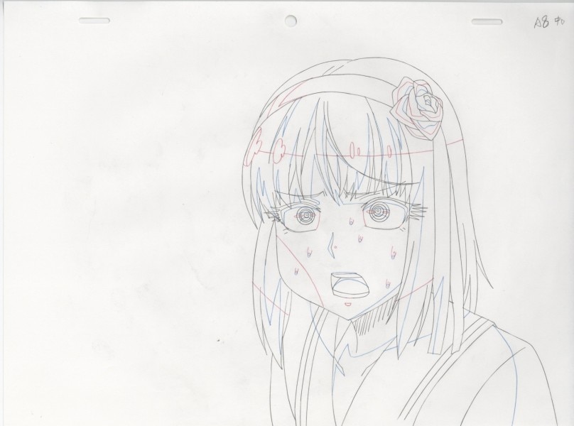 だがしかし 複製原画（動画）5枚セット