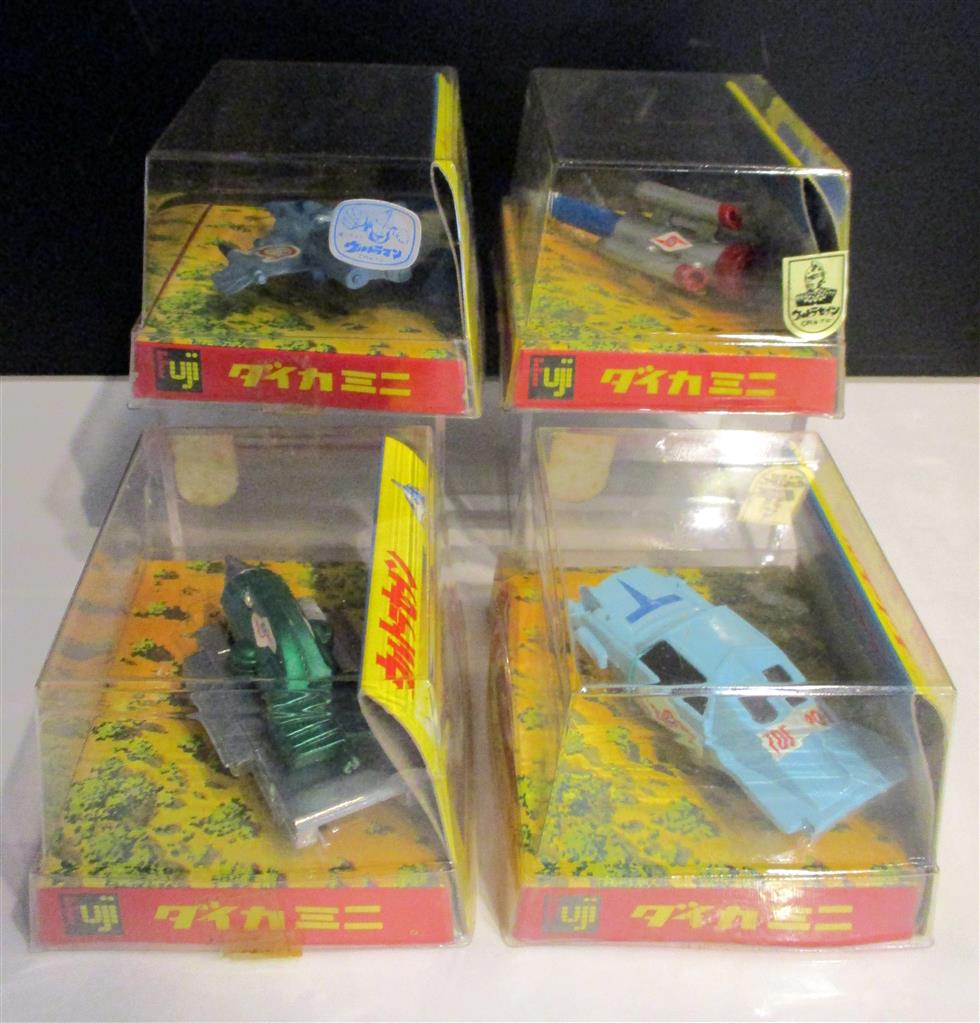 フジホビー ダイカミニ 4箱セット ウルトラセブン/帰ってきたウルトラマン