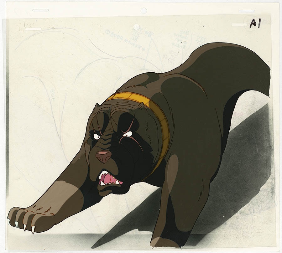 アニメ セル画 銀牙 3枚セット 当時物 Yahoo!オークション - 1円 銀牙