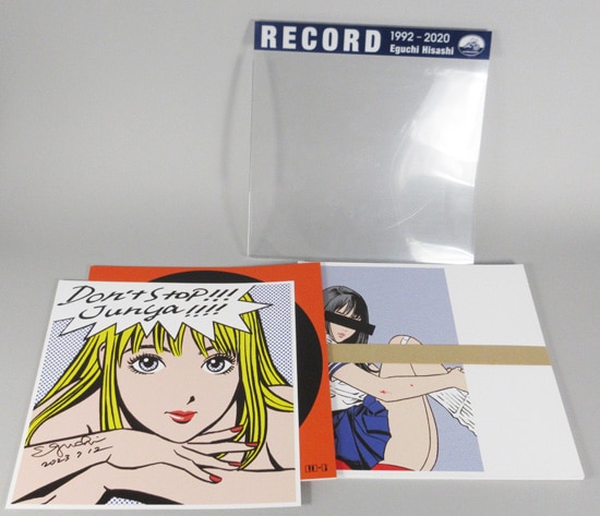 江口寿史 直筆サイン本「RECORD 1992-2020」