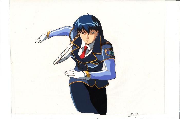 サイレントメビウス 香津美・リキュール セル画