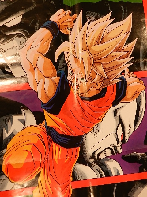 週刊少年ジャンプ25周年 鳥山明 「ドラゴンボール」ポスター孫悟空