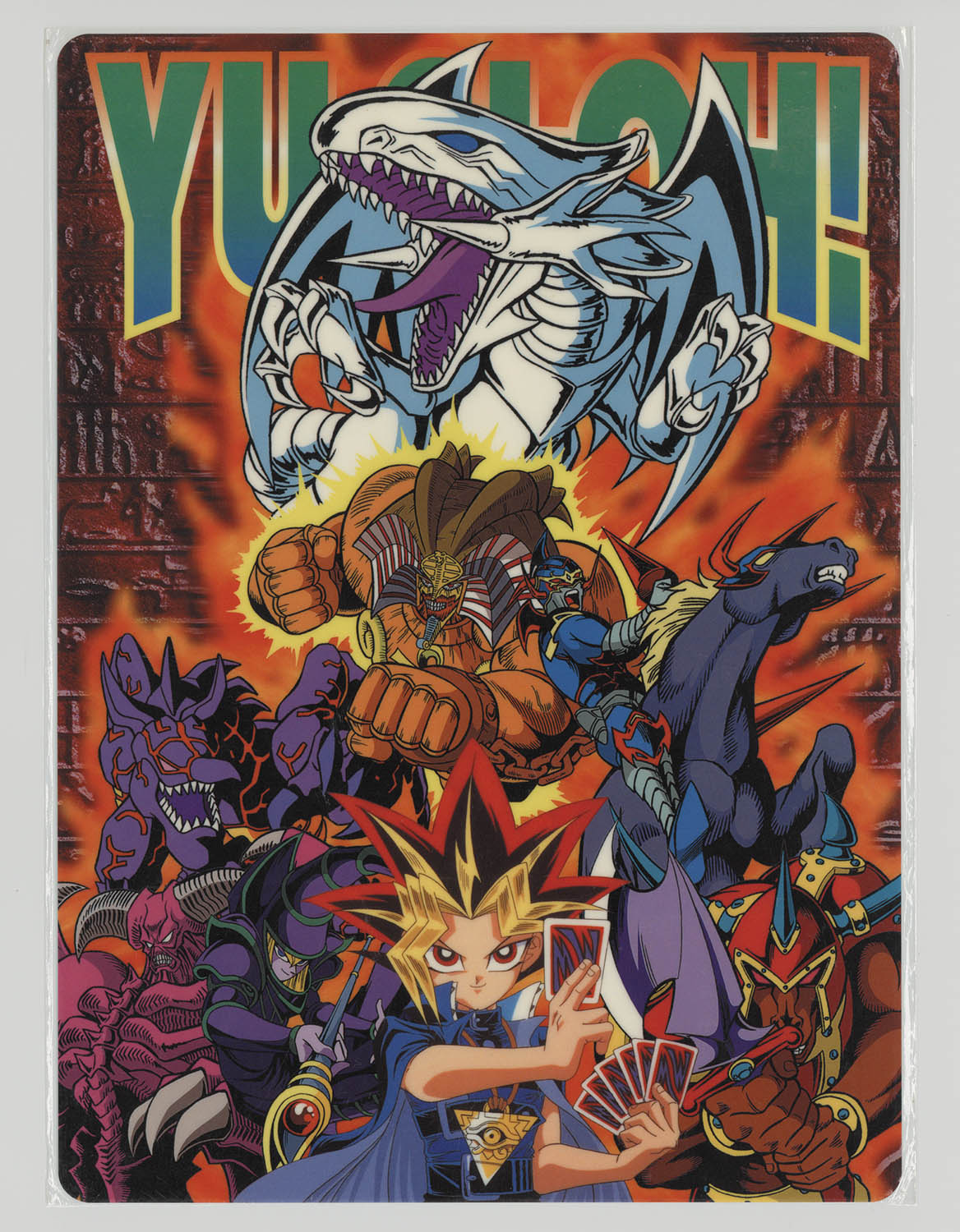 5028] 東映版遊戯王 下敷き 【783174-1 Xウ】