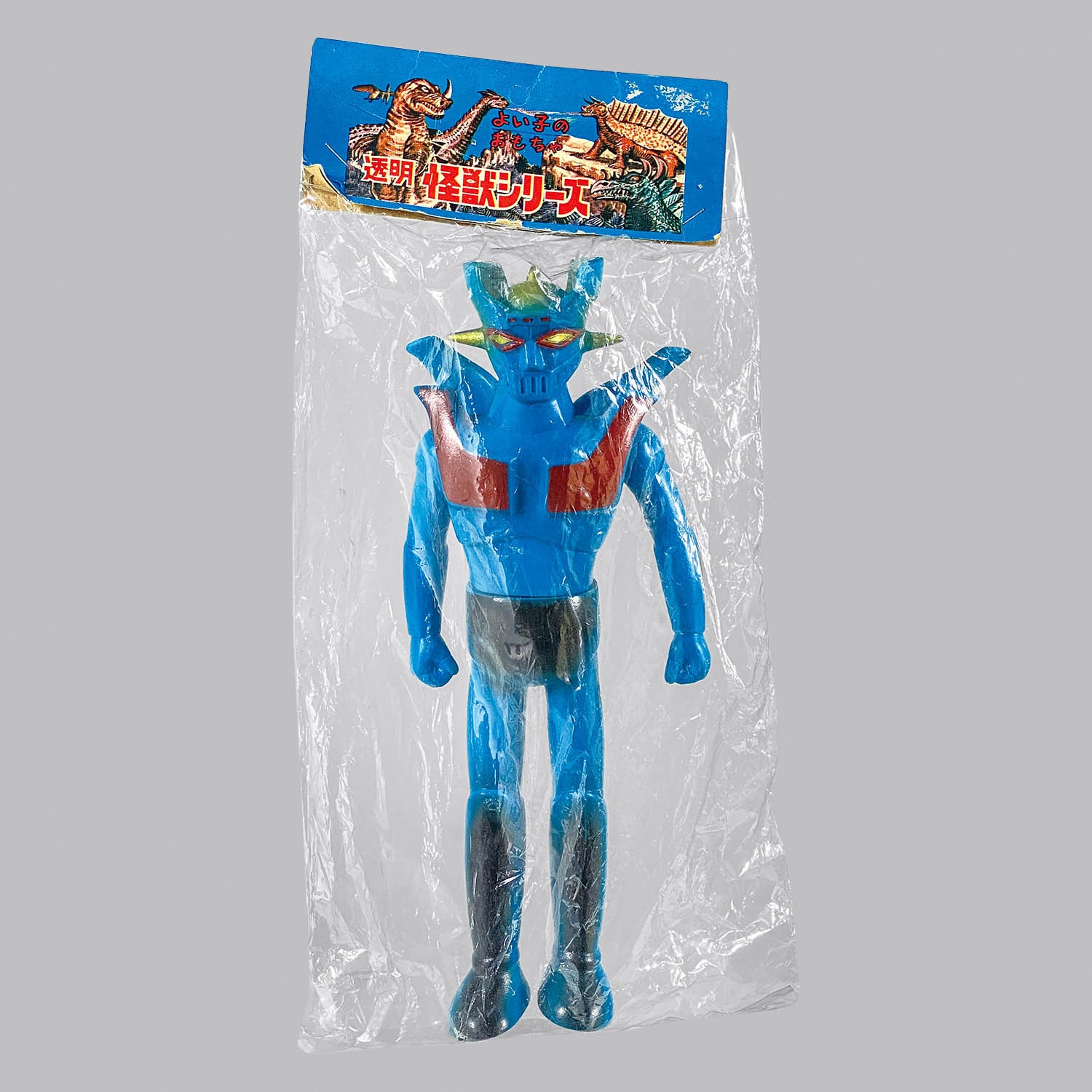 透明人間 サンダーZ ソフビ フィギュア 透明人間サンダーZ ソフビ
