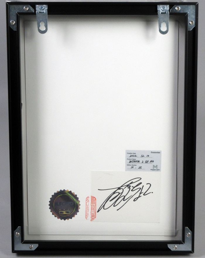 藤ちょこ 直筆サイン入り FaceGlam + ポストカード 白拍子花子 3 藤