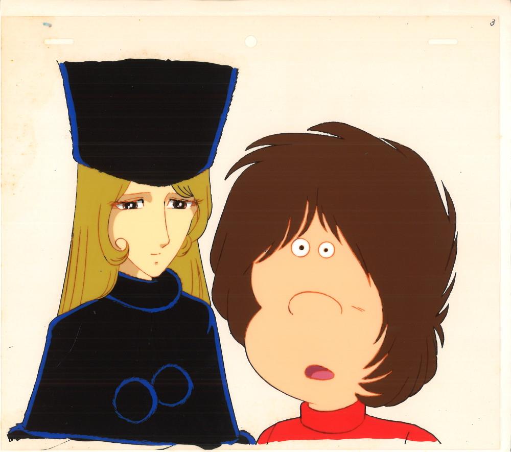 銀河鉄道999 メーテル/鉄郎（複製セル）