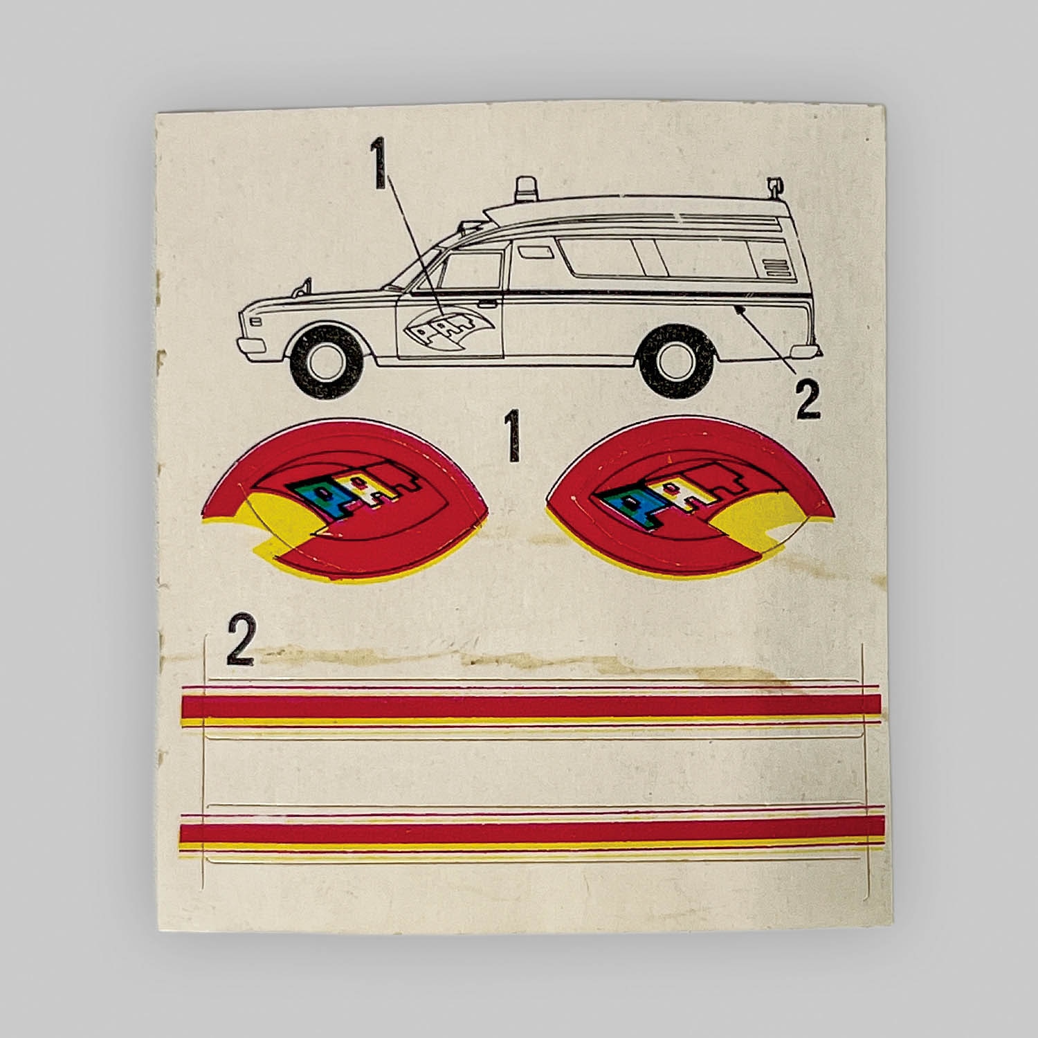 5404] マスコミトミカ M-04 ジャンボーグA/クラウン救急車