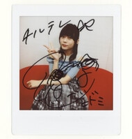 3602] KMNZ(ケモノズ) LIZ、LITA 直筆中サイズ色紙