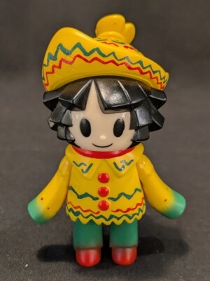 ブルマァク ブルマァクの怪獣シリーズ アンギラス 黄緑VINミニソフビ