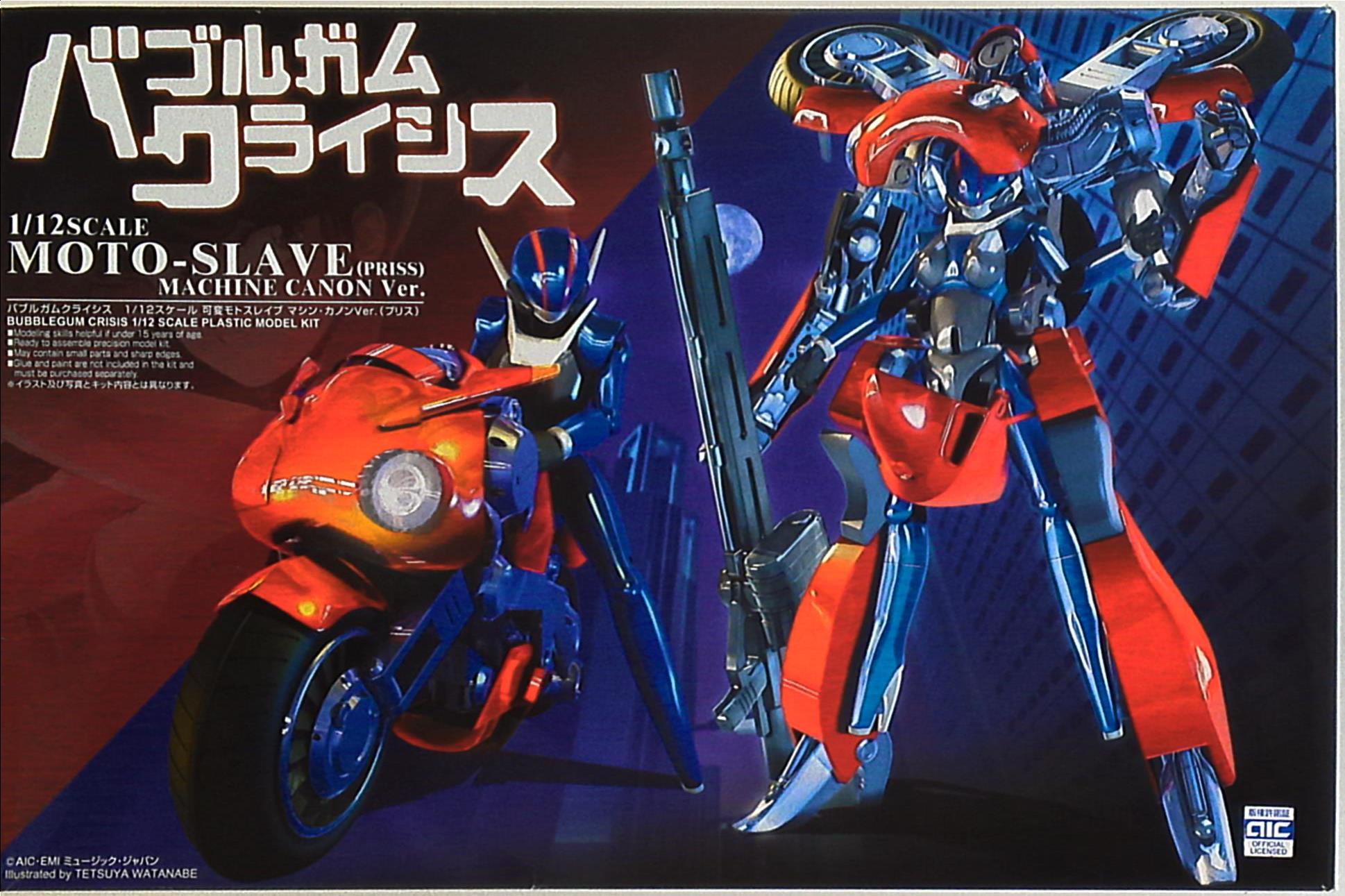 バブルガムクライシス モトスレイブ+プリス 【公式通販】