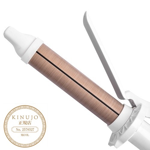 絹女-KINUJO- カールアイロン 28mm KINUJOの通販・卸 | 4589946770254
