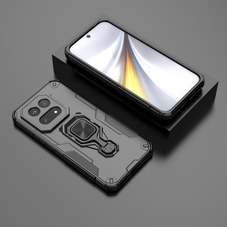 For vivo iQOO 15 Metal Kickstand TPU Hybrid PC Phone Case(