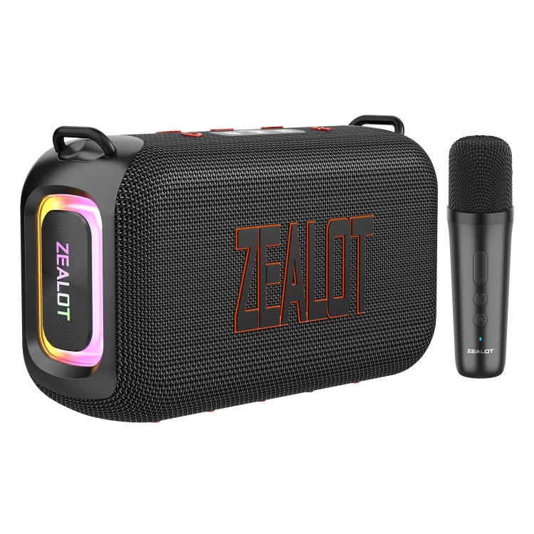 Zealot S85M 50W 屋外用ポータブル Bluetooth スピーカー マイク付き