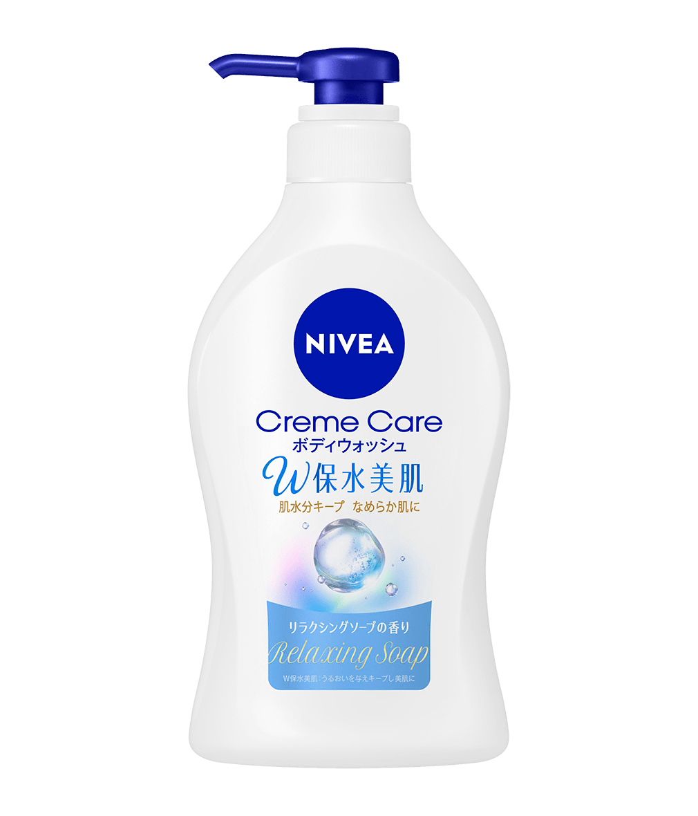 ニベア クリームケア ボディウォッシュ W保水美肌 リラクシングソープ