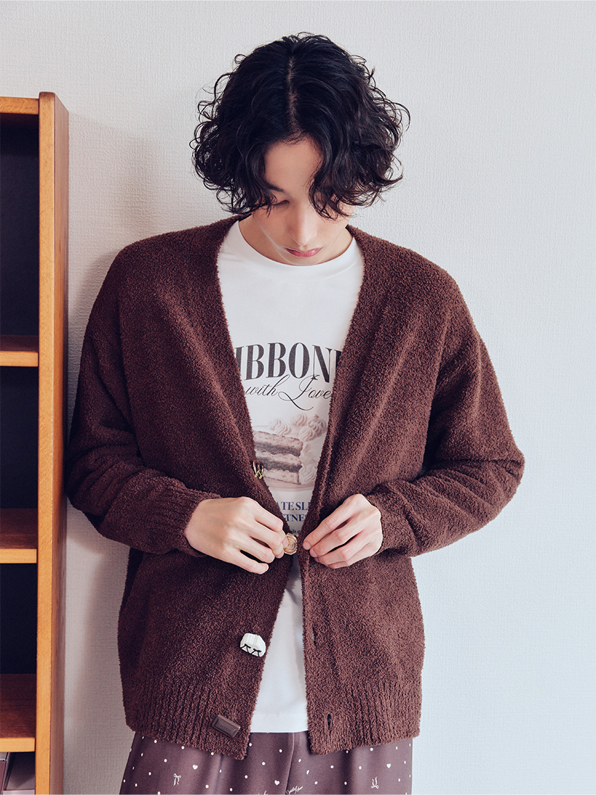 メンズ】【Milcrea】ケーキ釦ニットカーディガン(トップス