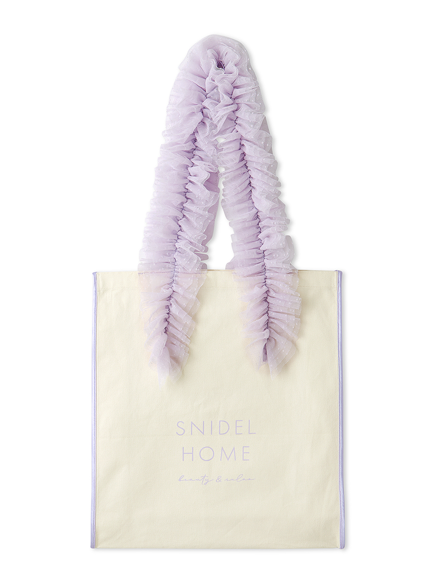 チュールキャンバスバッグ(すべてのバッグ)｜スナイデルホーム｜SNIDEL