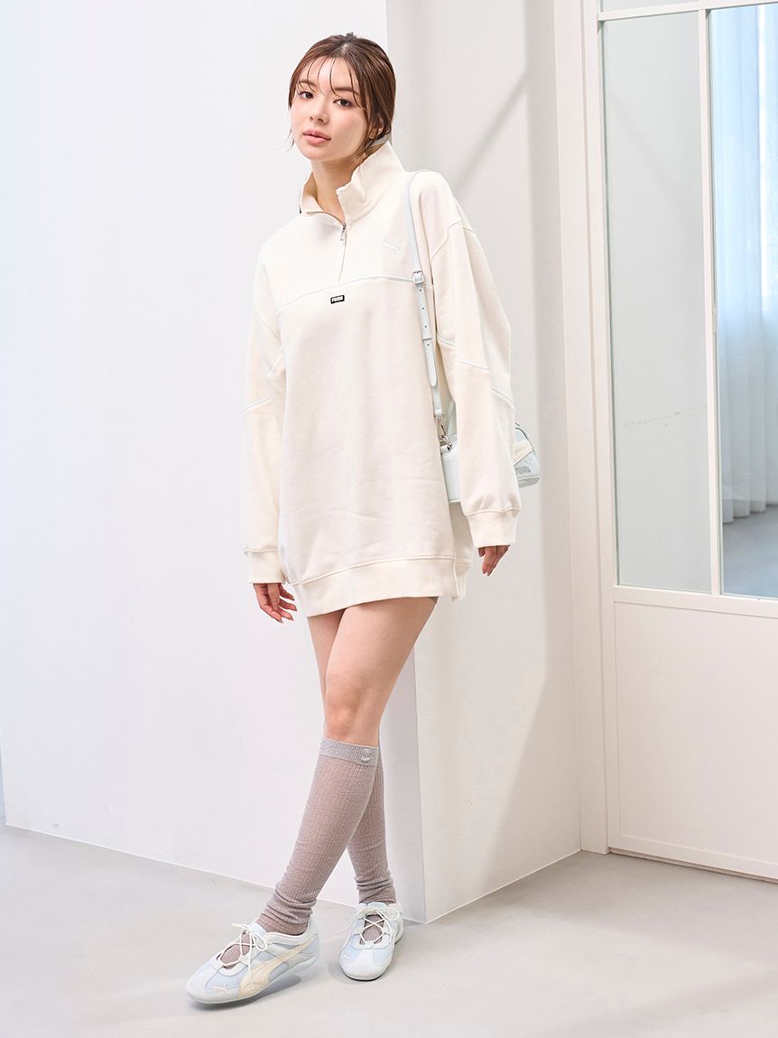 SNIDEL×PUMA】スエットワンピース(ミニワンピース)｜ワンピース