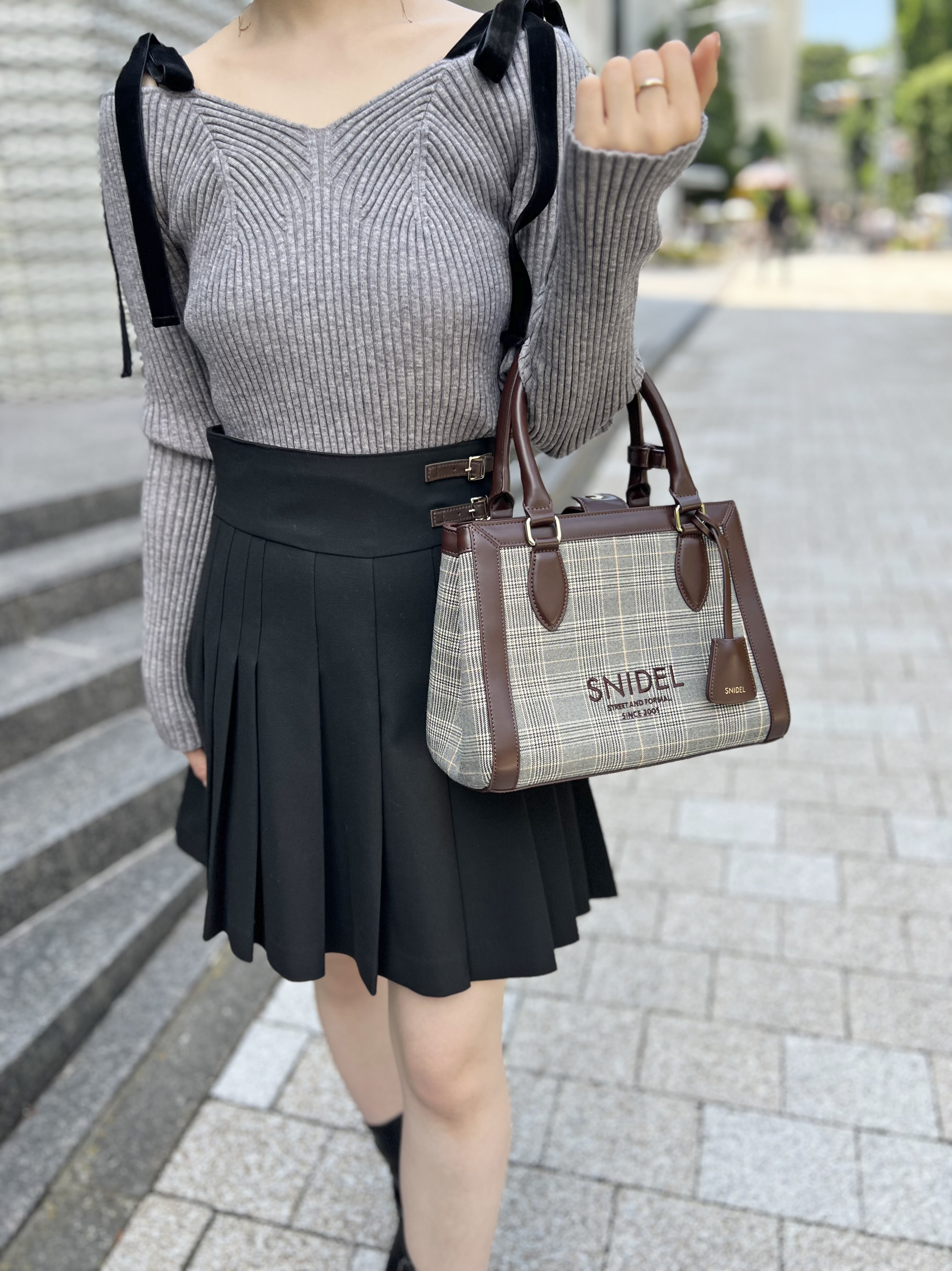 ロゴバッグ(ハンドバッグ)｜バッグ｜SNIDEL(スナイデル)の通販サイト