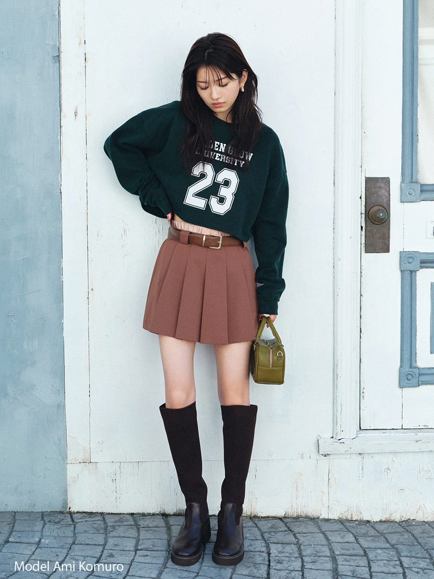 ロングニットブーツ(ブーツ)｜シューズ｜SNIDEL(スナイデル)の通販