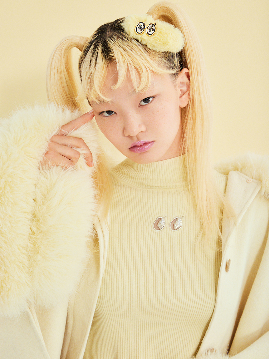 ファー付きミドルケープコート(コート)｜アウター｜SNIDEL(スナイデル