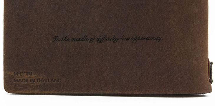MIDORI/ミドリ】トラベラーズノートパスポートサイズ (キャメル)