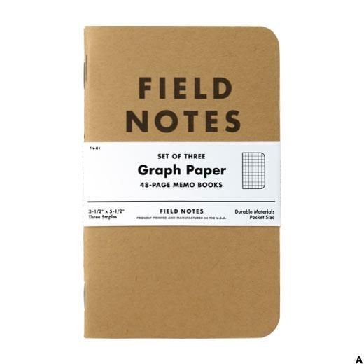 FIELD NOTES/フィールドノート】FIELD NOTES 3-PACKS/フィールドノート