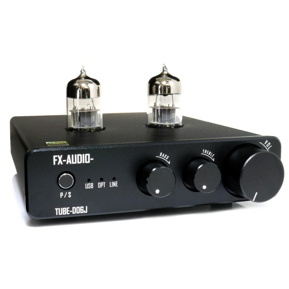 FX-AUDIO 真空管プリメインアンプ | TUBE-P01J シルバー - コイズミ