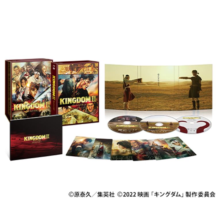 映画「キングダム2 遥かなる大地へ」ブルーレイ&DVDセット プレミアム