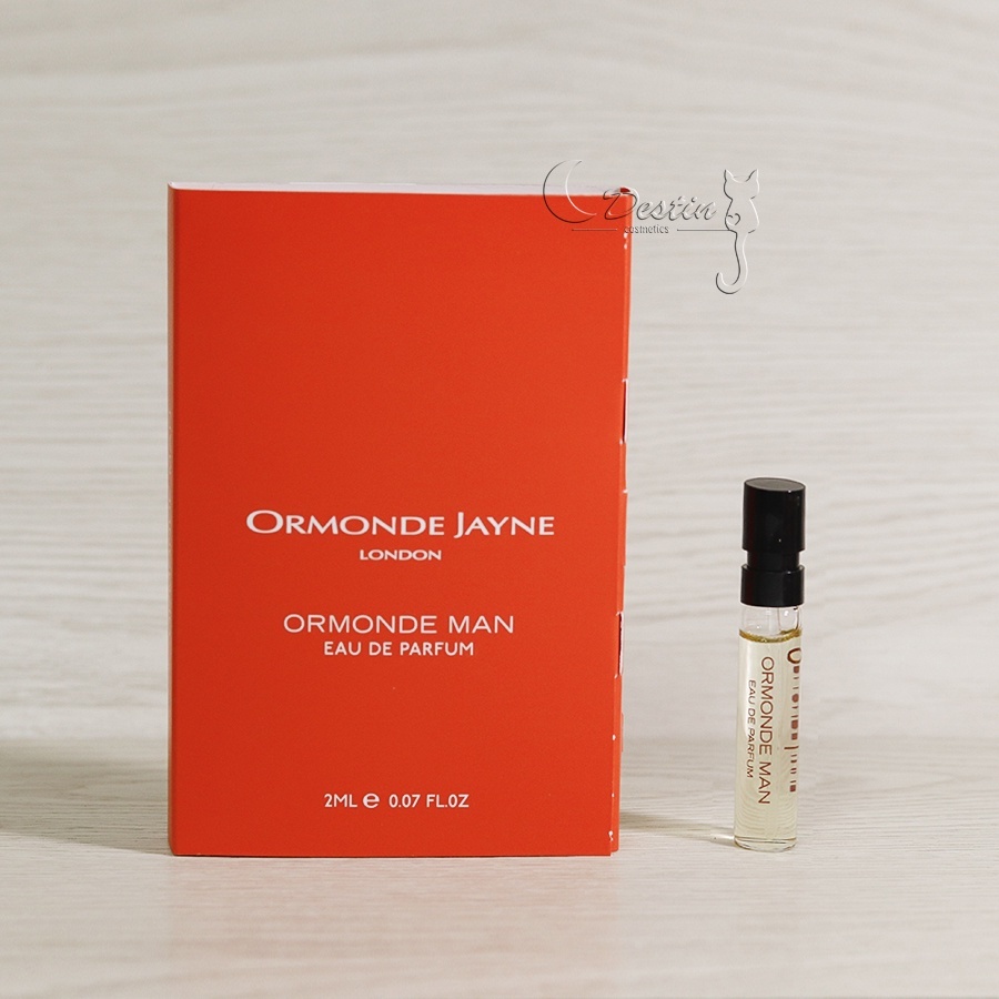 Ormonde Jayne OJ 同名男士Ormonde man 男士淡香精2ML 試管香水可噴式經典
