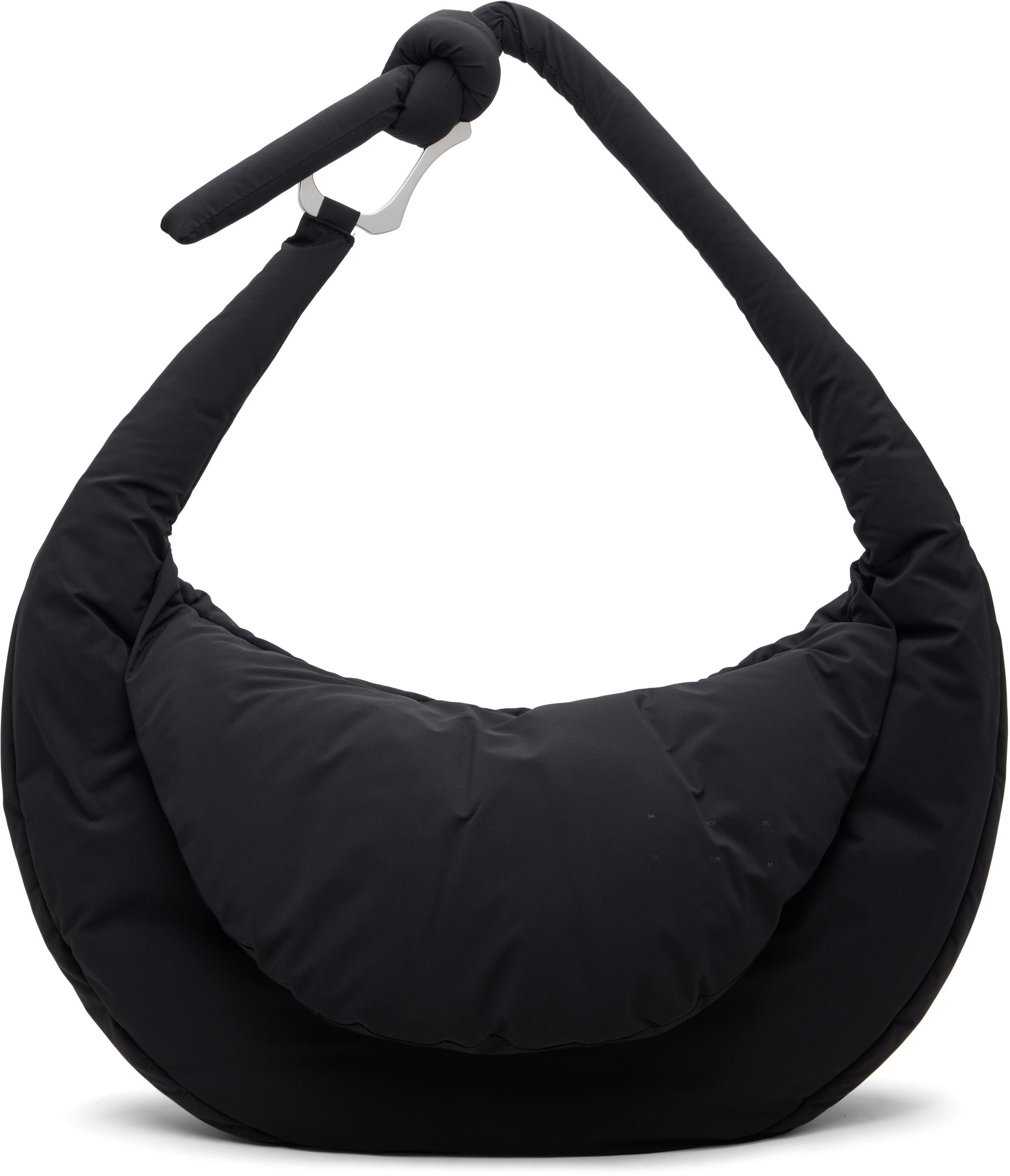 Black Maxi Crossbody Bag by HELIOT EMIL on Sale