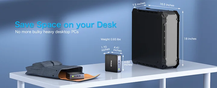 12th Gen Intel Core i7 12650H Mini PC--NucBox K3 Pro