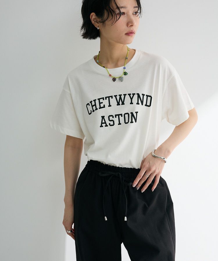 汗染み防止カレッジロゴボックスTシャツ/Green Parks（グリーン