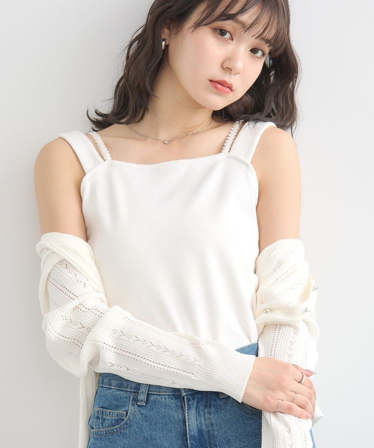 ホルターレースキャミソール/earth music&ecology（アース