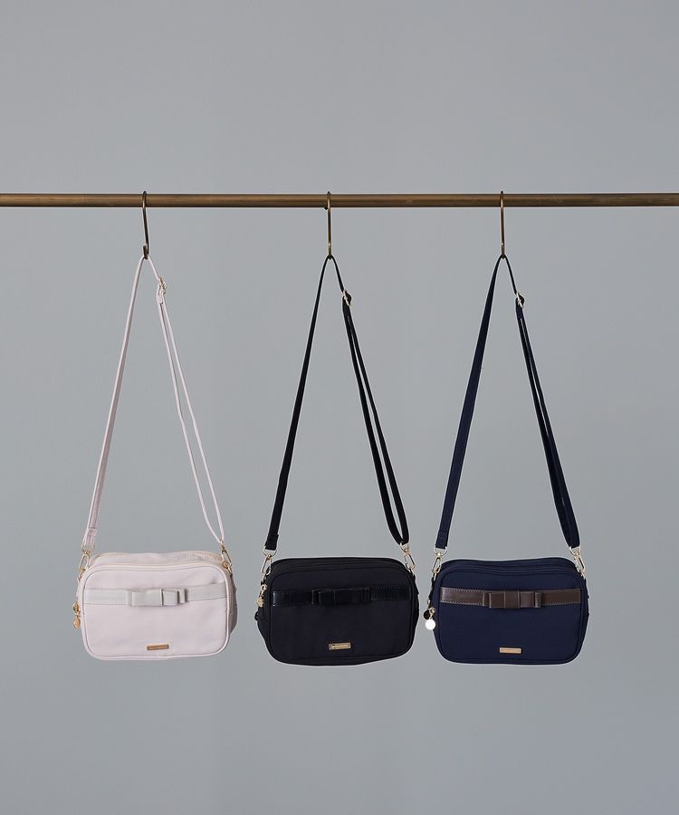 撥水加工2ルームミニショルダーバッグ/Maison de FLEUR（メゾン ド