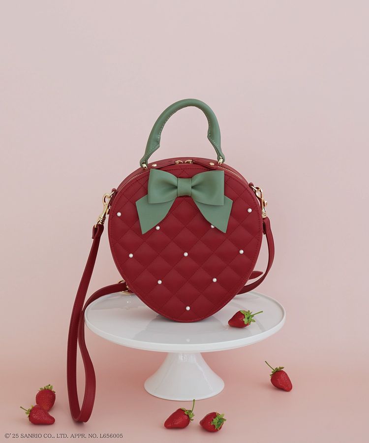 いちご新聞 いちごショルダーバッグ/Maison de FLEUR（メゾン ド