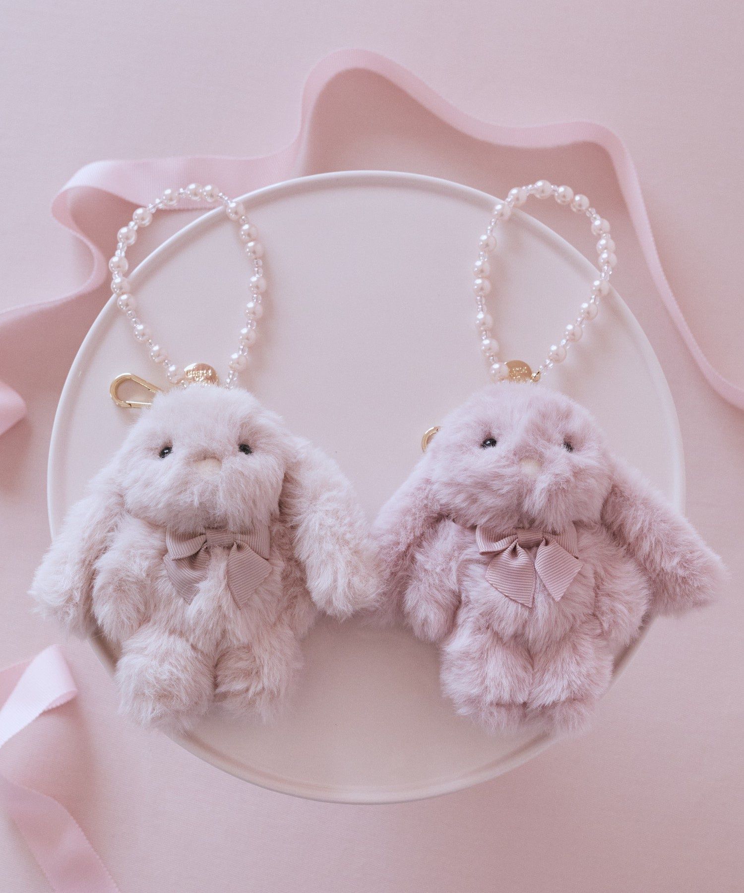 ピンクマニアうさぎチャーム/Maison de FLEUR（メゾン ド フルール）の