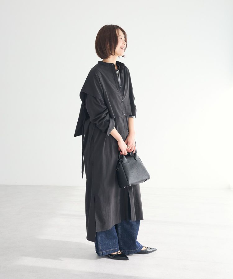 レイヤード風シャツワンピース/CRAFT STANDARD BOUTIQUE（クラフト