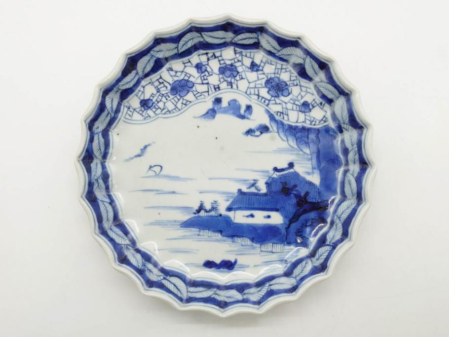 公式】アンティーク家具ラフジュ工房商品詳細ページ江戸期 古伊万里 染