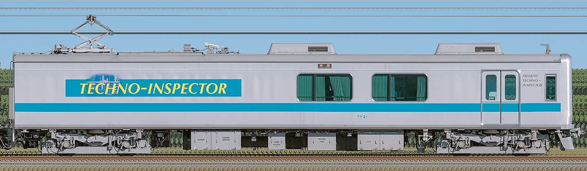 小田急クヤ31形「テクノインスペクター」クヤ31（8000形連結対応後）の
