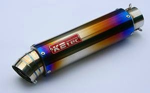 GPスタイルSTDチタンサイレンサー3ピース - K2TEC(ケイツーテック