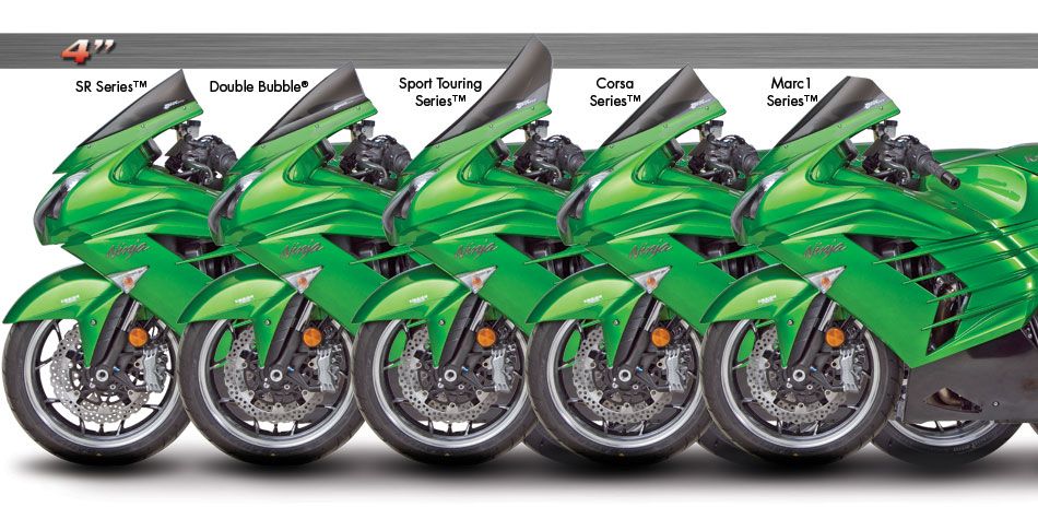 Webike | ZEROGRAVITY ゼログラビティ スクリーン 【ダブルバブル