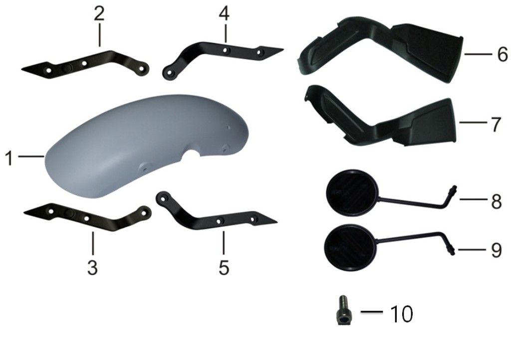 Webike | GPX純正部品 ジーピーエックス純正部品 SURROUNDING、NECK